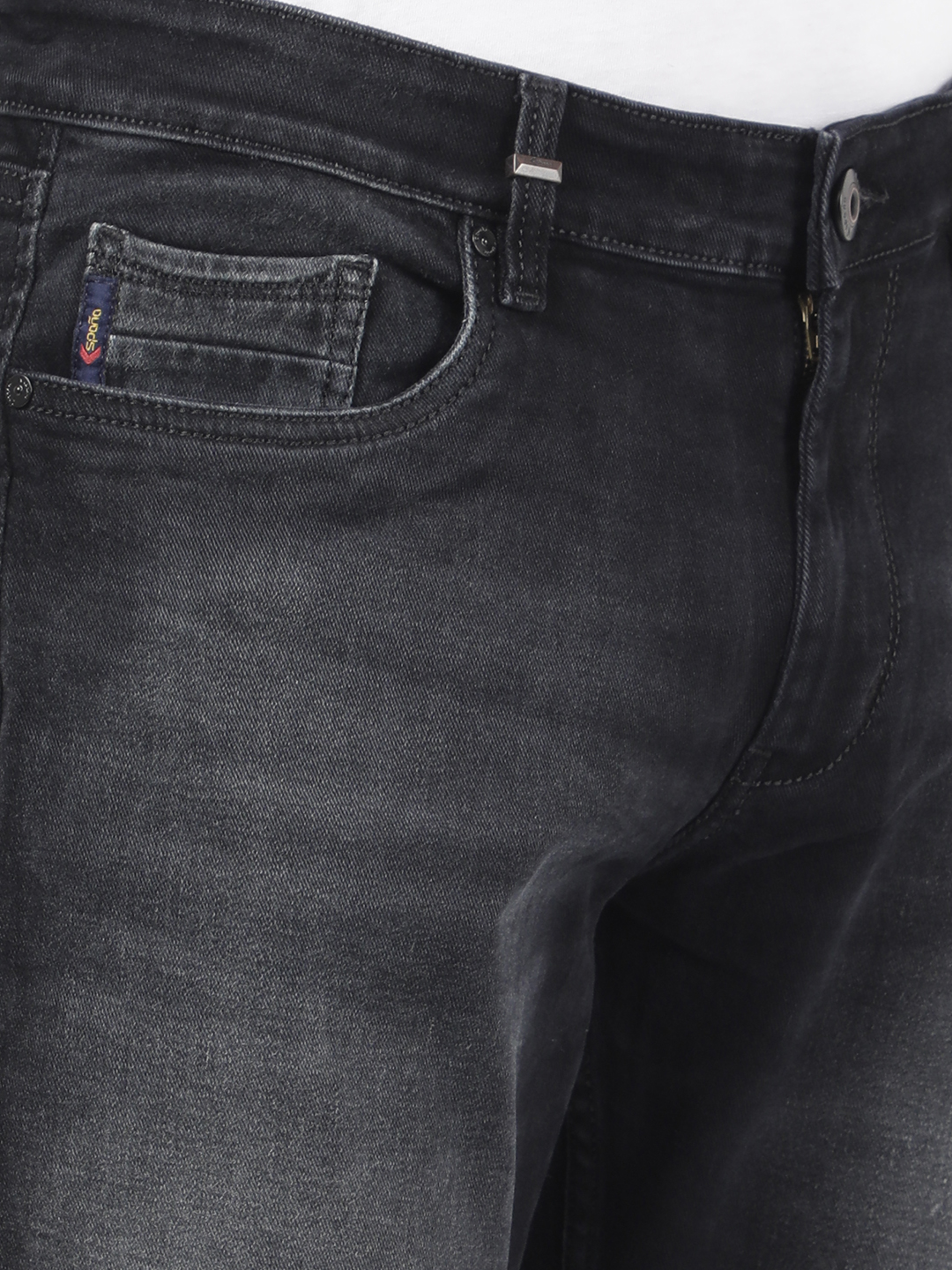 Numero Uno Men Solid Black Jeans